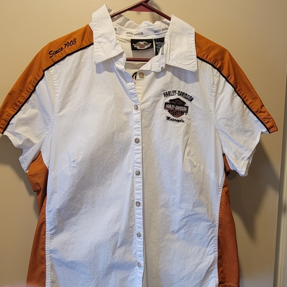 💟EUC~💥HOT DEAL💥 HARLEY-DAVIDSON LADIES SHIRT - Picture 3 of 10